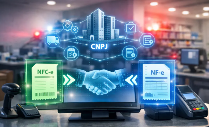 NFC-e e NF-e integradas ao sistema de gestão empresarial